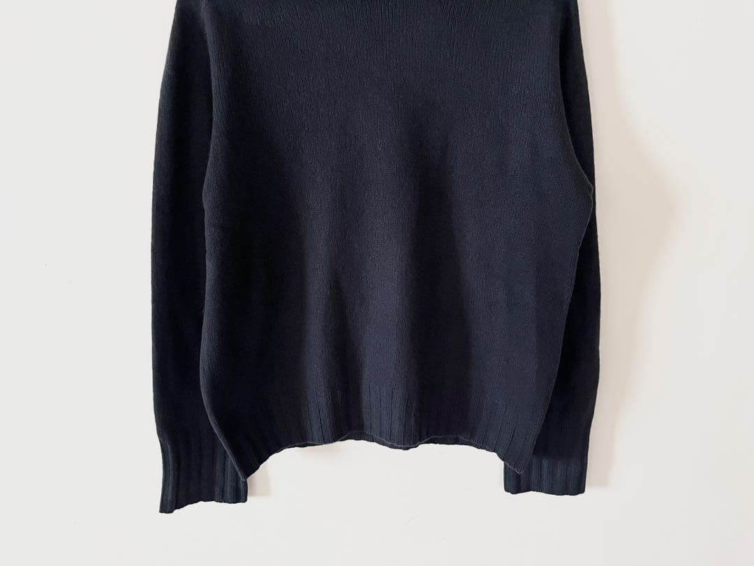 マーガレットハウエル 最高級スコティッシュカシミヤ100%タートルニット美品