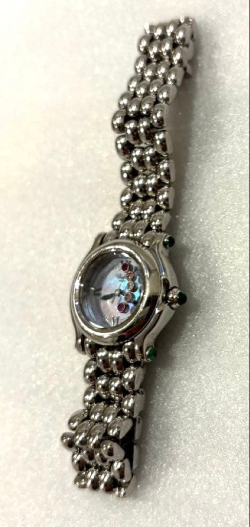 ム*ン様 ♥ショパールChopard ハッピースポーツ5P 文字盤色ブルーシェル