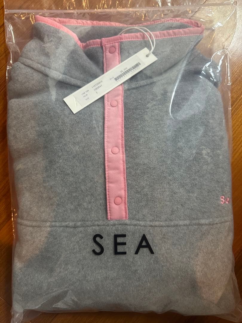 トップス SEAVALLEY RECYCLED FLEECE PULLOVER