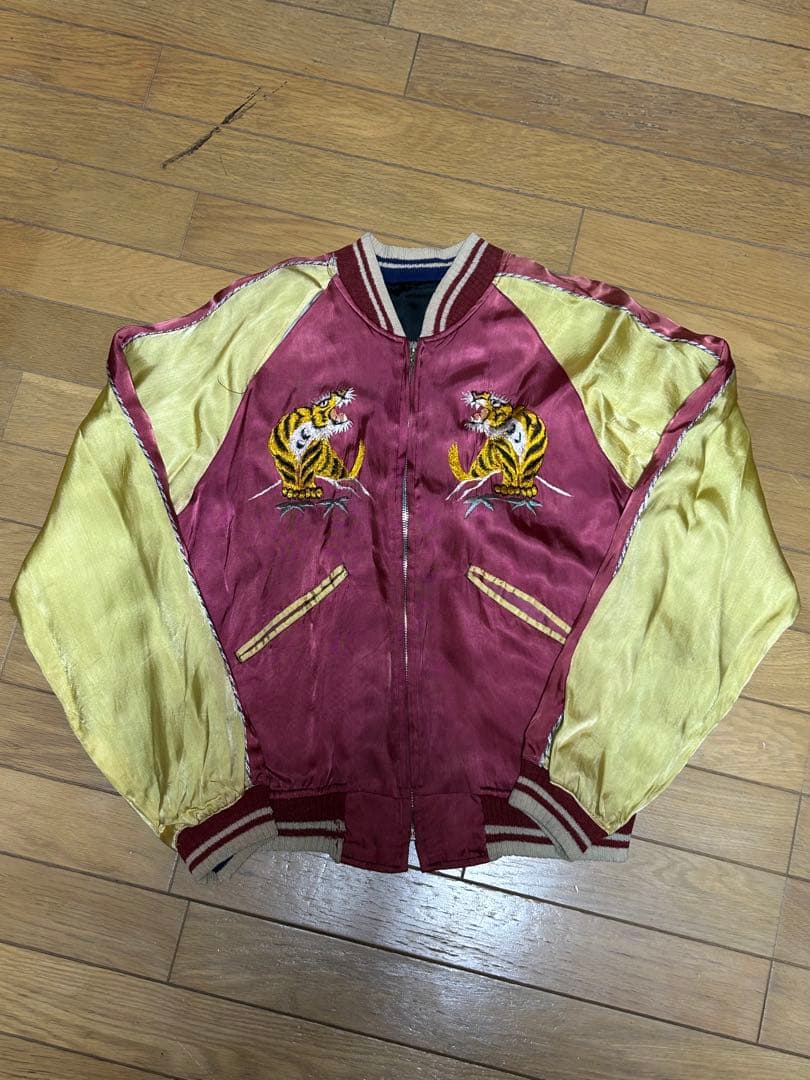 50s reversible souvenir jacket 綿なし