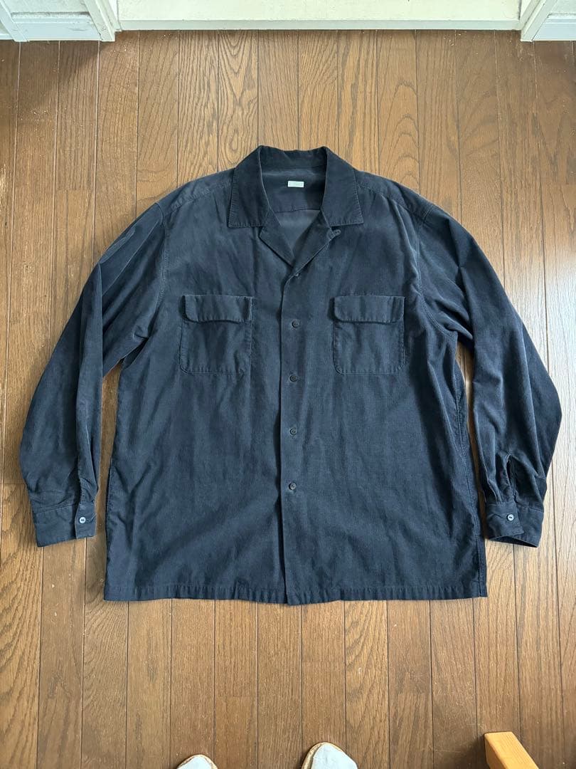 ＜A.PRESSE＞24SS Vintage Corduroy OP Shirt