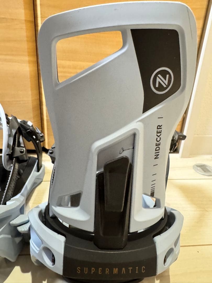 スノーボードビンディング NIDECKER SUPERMATIC Lサイズ
