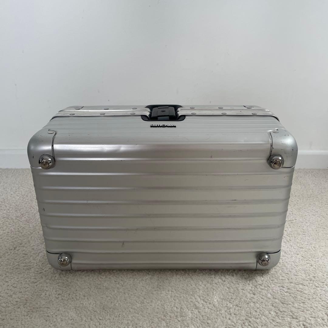希少 RIMOWA Opal/オパール ビューティケース 19L アルミニウム