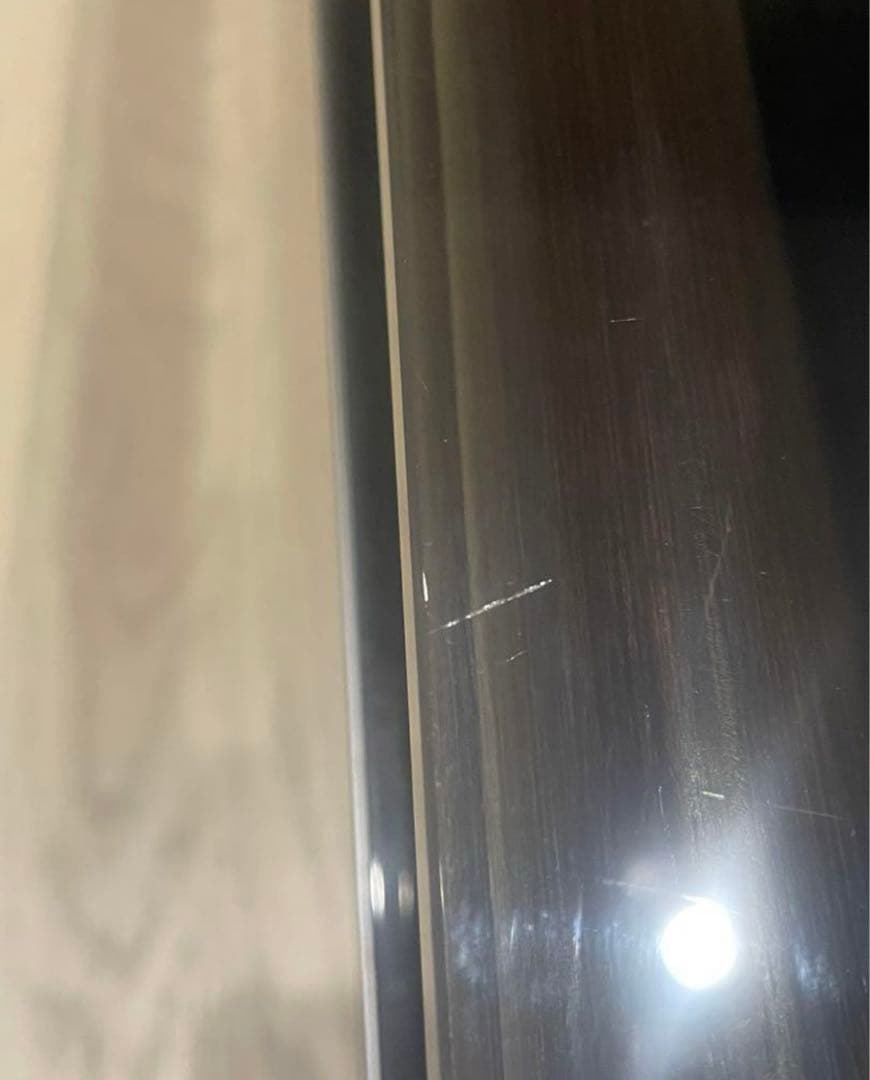 カサブランカ　ガラスローテーブル