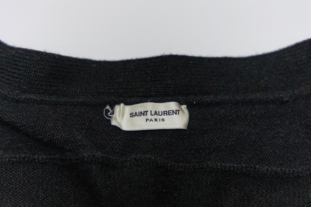 サンローラン saint laurent カシミヤカーディガン Mサイズ