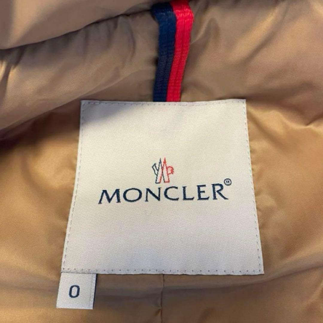 MONCLER ベージュ ダウンベスト サイズ0 Sサイズ