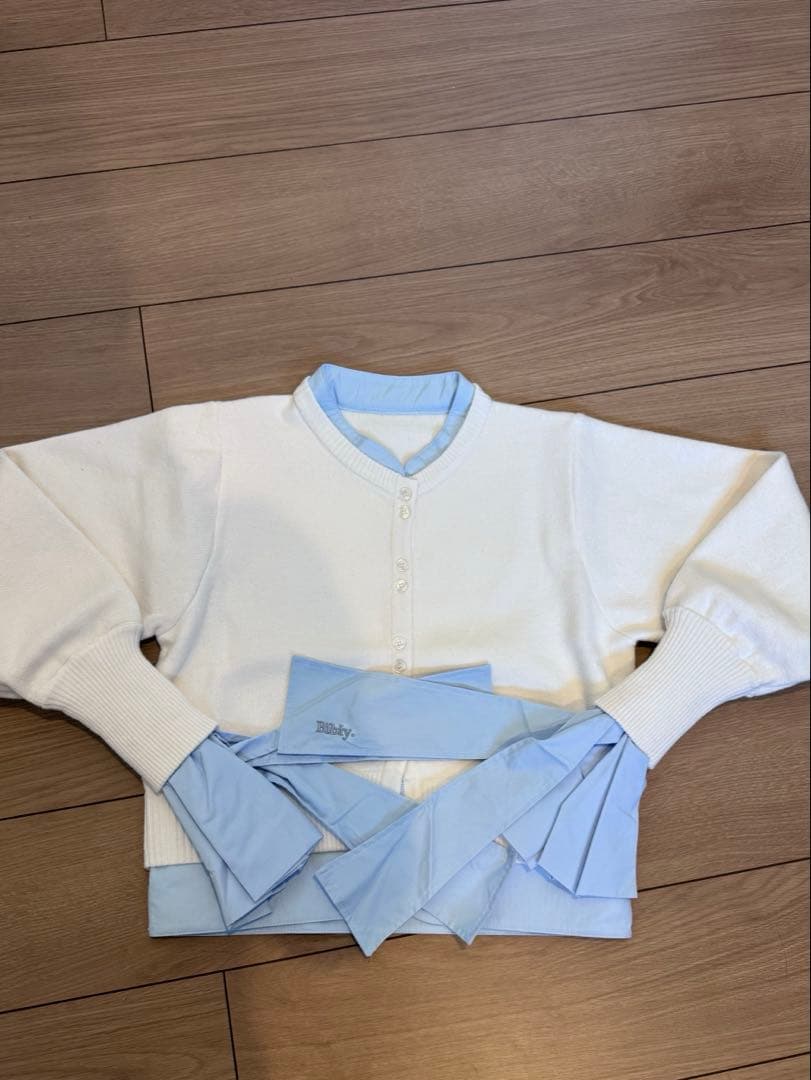 Bibiy ANGELIQUE KNIT ホワイト