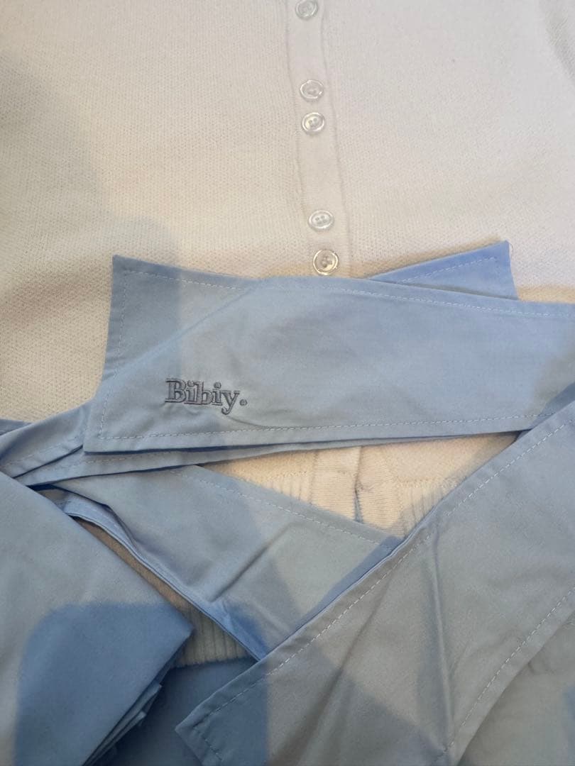 Bibiy ANGELIQUE KNIT ホワイト