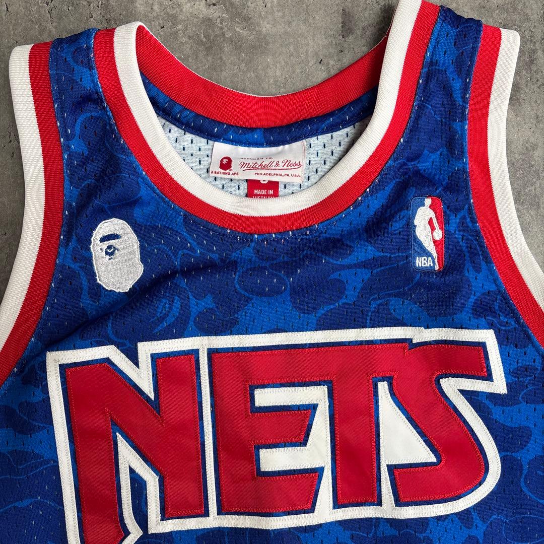 トップス A BATHING APE X MITCHELL & BROOKLYN NETS