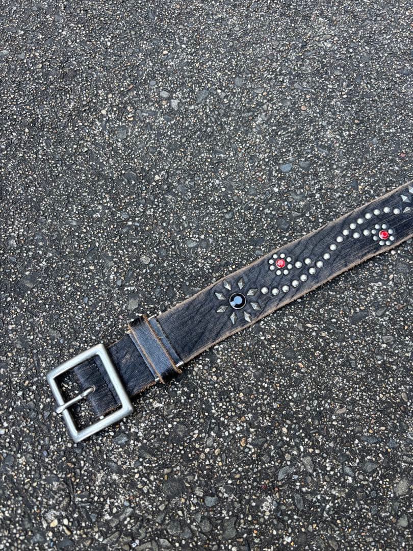 小物 genuine leather archive 00s leather belt