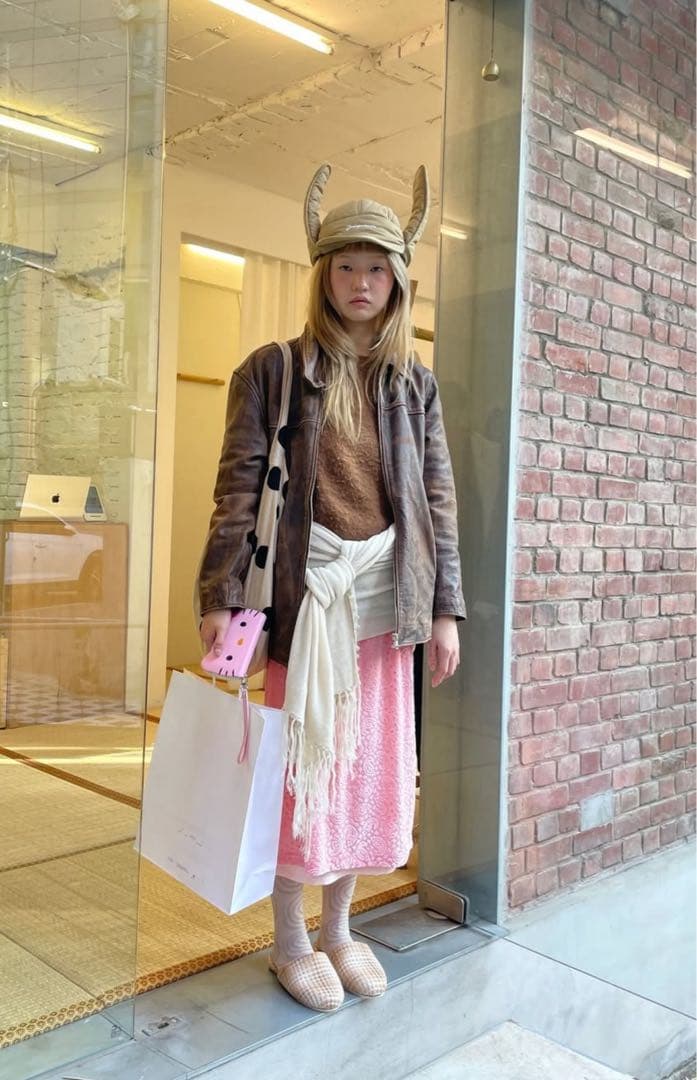 JACQUEMUS ベージュ フライトキャップ 58