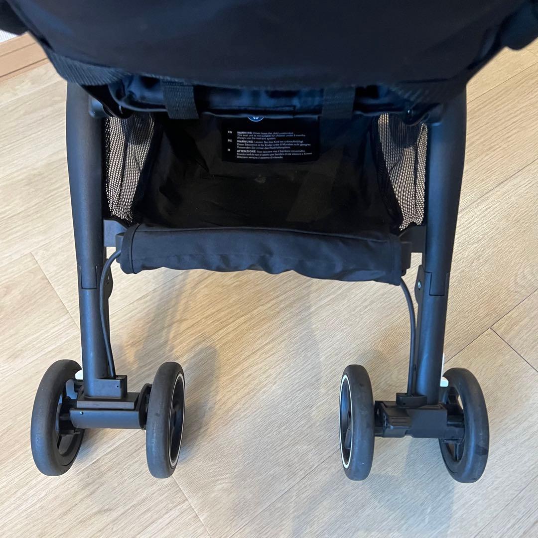 【美品】gb ポキット オールテレイン ベビーカー 軽量 コンパクト 折りたたみ