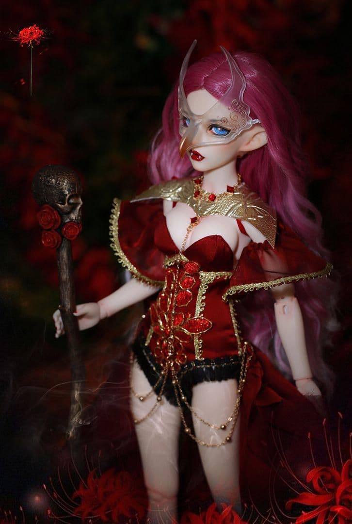 D116 bjd 1/4 ドール本体 Minifee　球体関節人形 ハンドメ