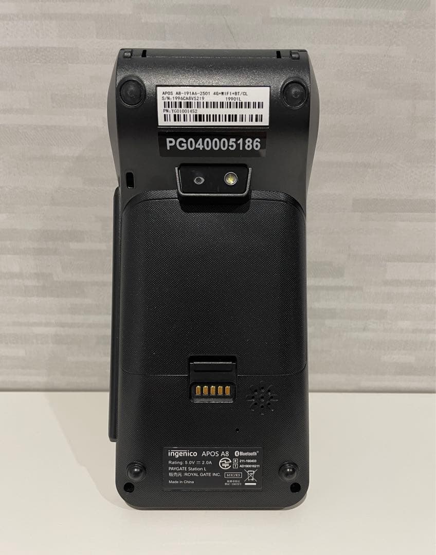 ★半年使用のみ送料込★PAYGATE Station L 決済端末 ロール紙付
