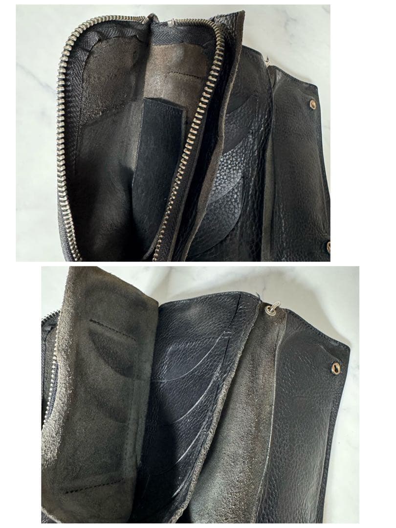 Pashifismd777さま　【美品】キャリー　長財布　STUDS LEAT
