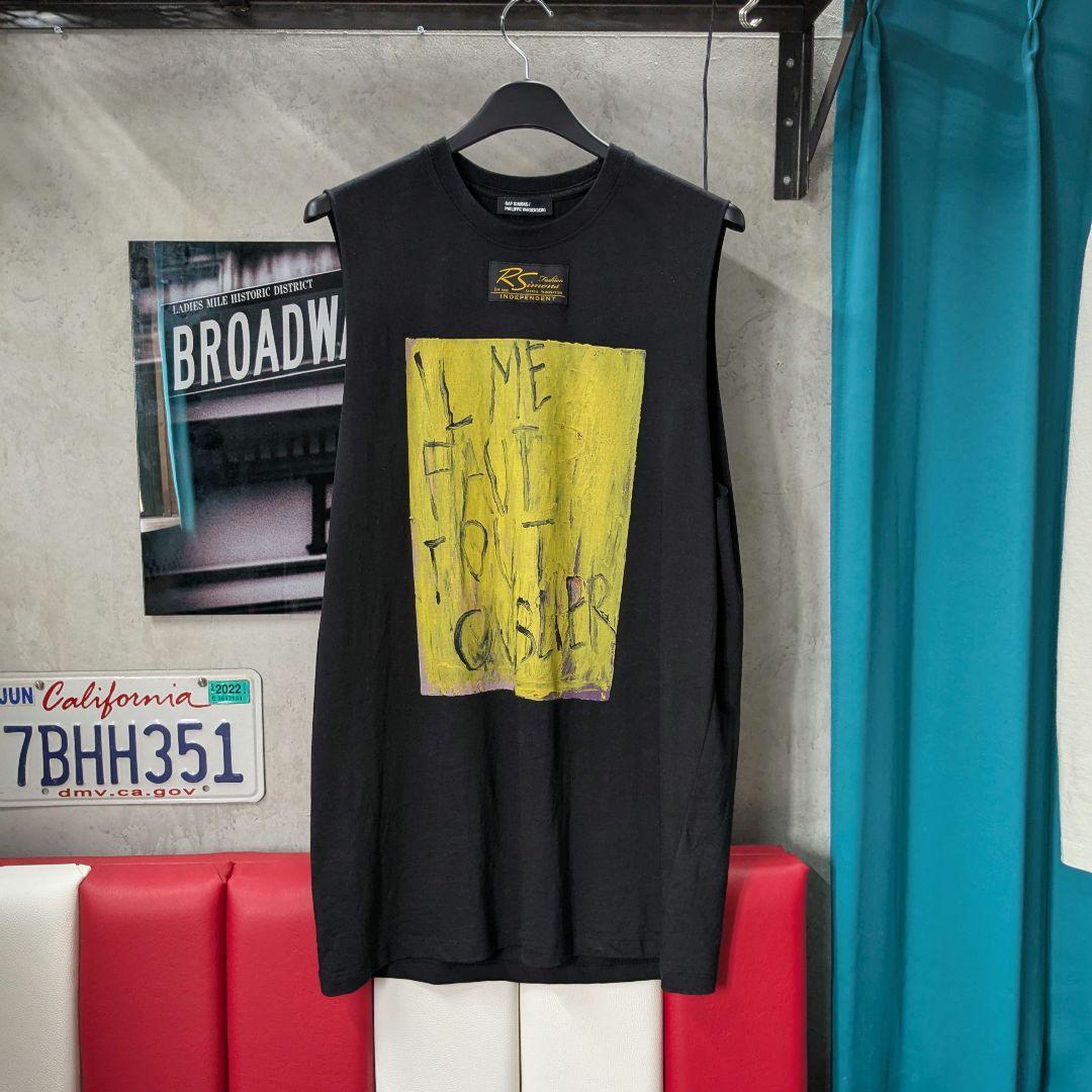 トップス RafSimons Sleeveless Oversized T-Shirt