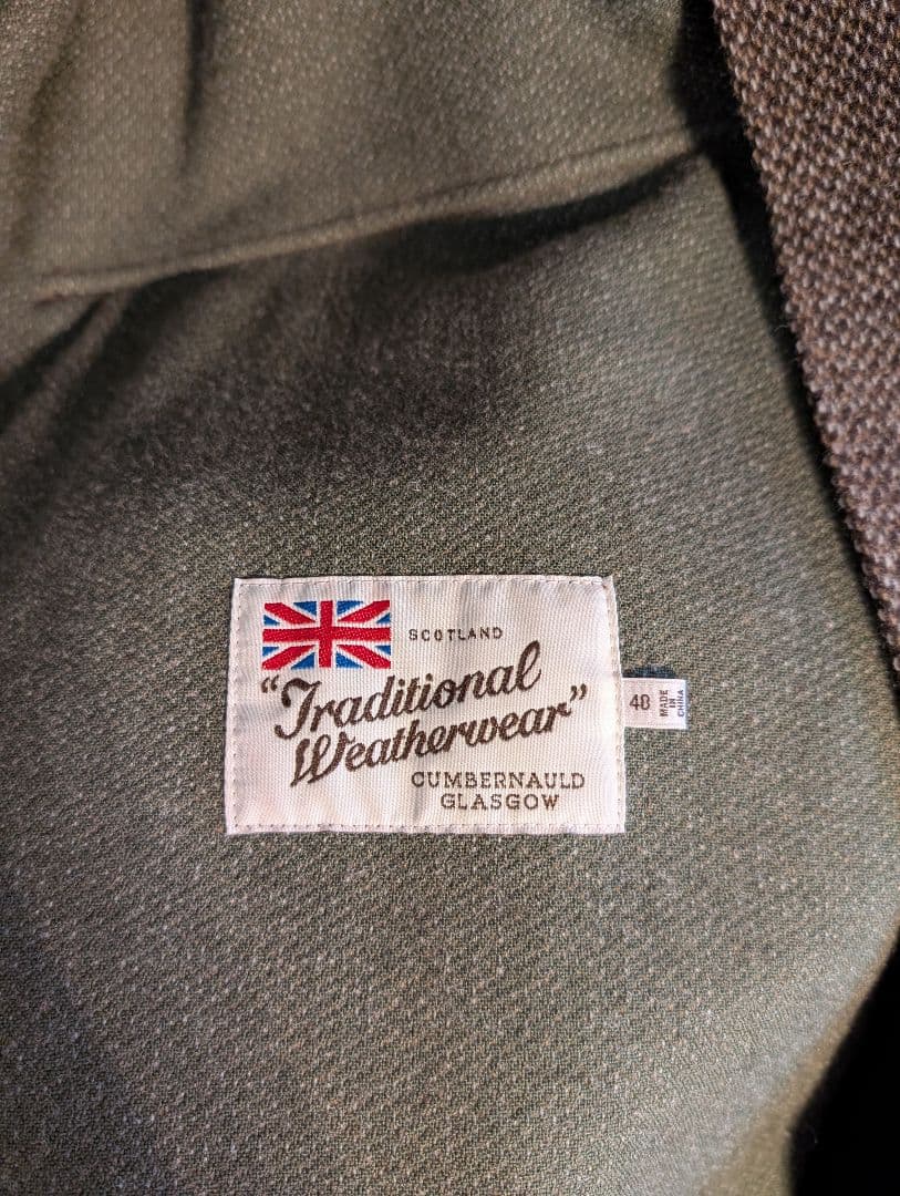 Traditional Weatherwear　ツイードコート