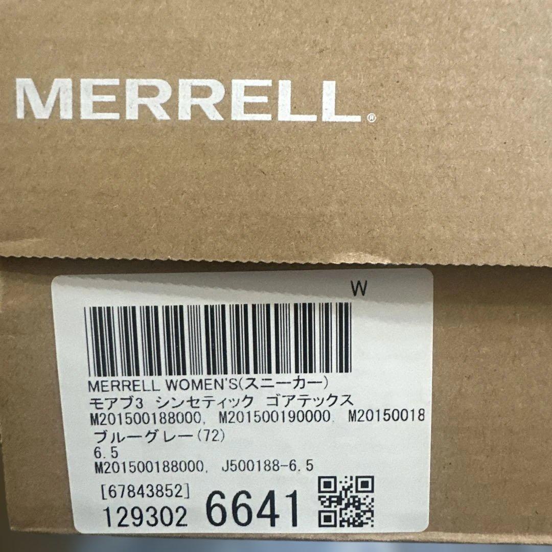 本日限定価格MERRELL モアブ3 シンセティック　ゴアテックス　新品タグ付き