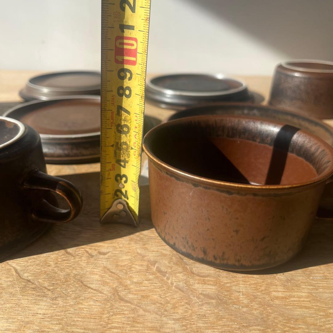 Arabia tea cup 4客セット　CV バラせます
