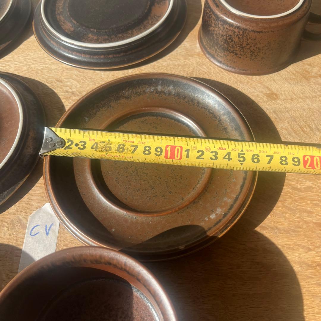 Arabia tea cup 4客セット　CV バラせます