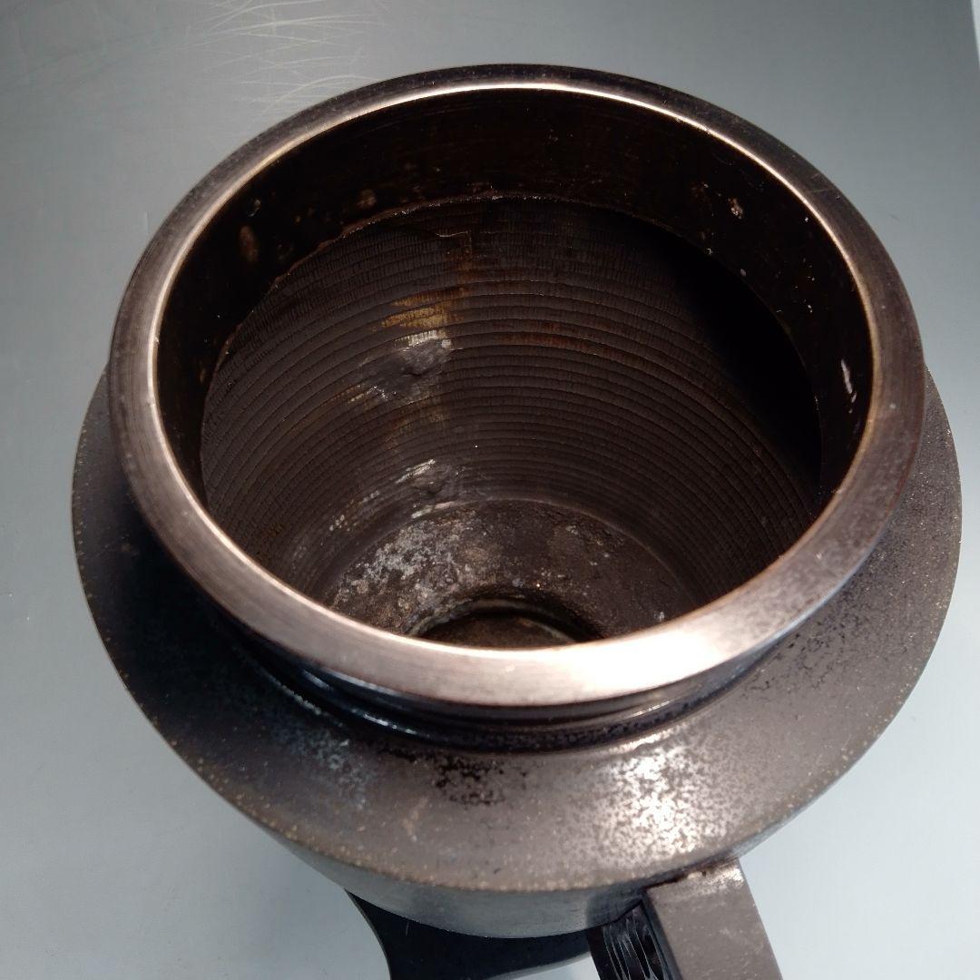 池坊　薄端　花器　唐銅　生け花　箱無し