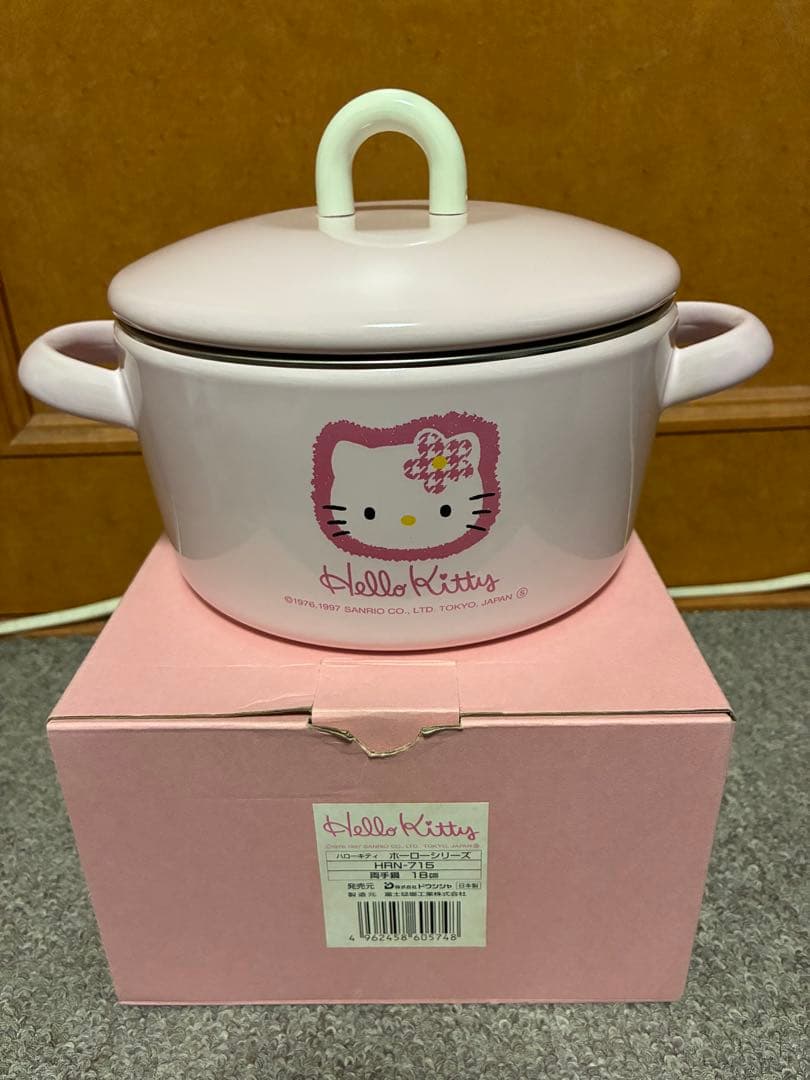 ハローキティ ピンク やかん ケトル ポット 鍋 キティーちゃん