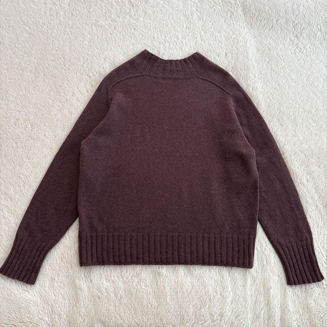 美品✨MARGARET HOWELL カシミヤ ウール　モックネック ニット