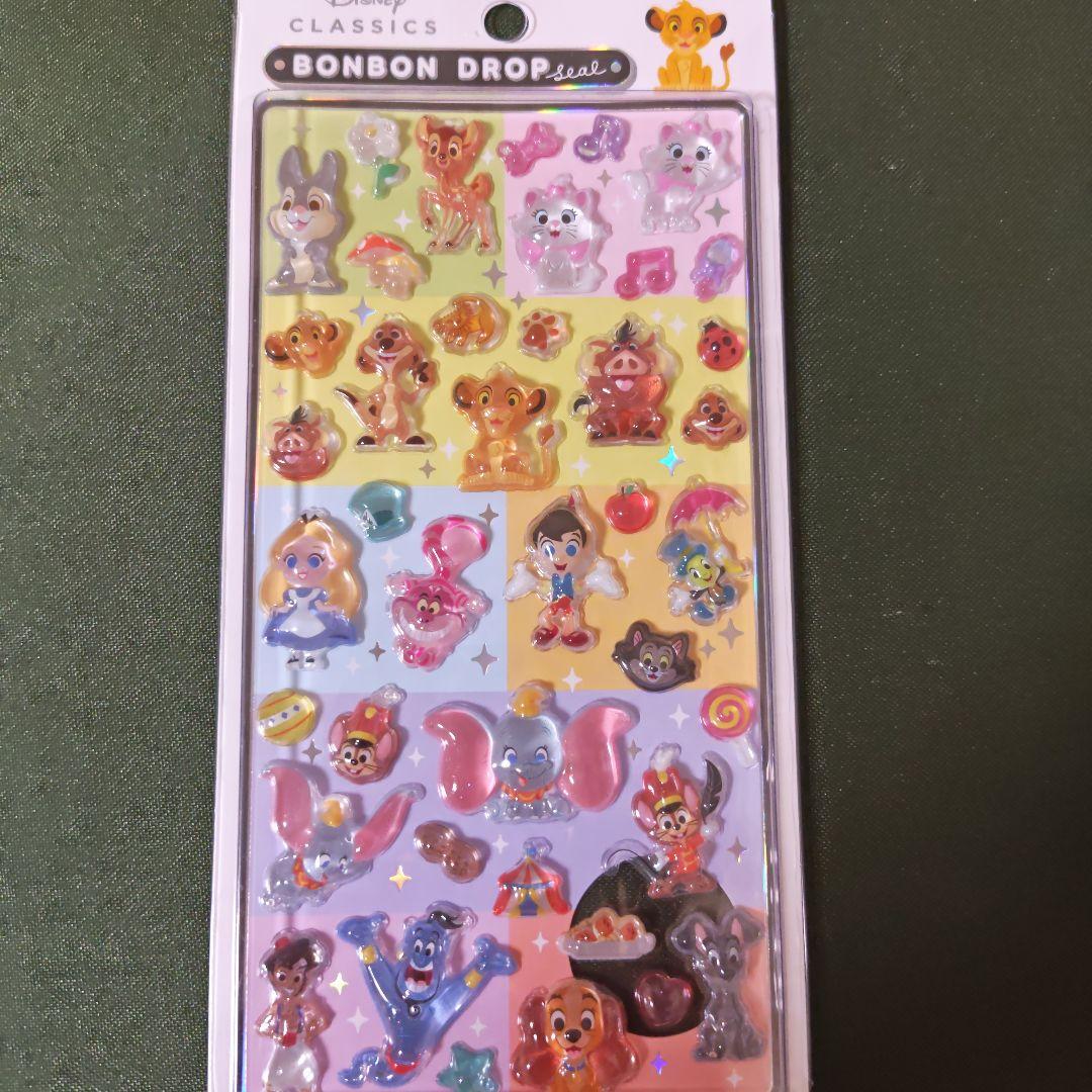 正規品 ボンボンドロップシール ディズニー 6種 ズートピア クラシック他