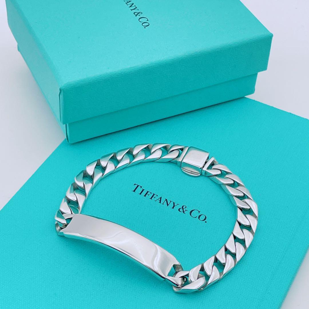 Tiffany & Co. ブレスレット　喜平　チェーン　ID プレート