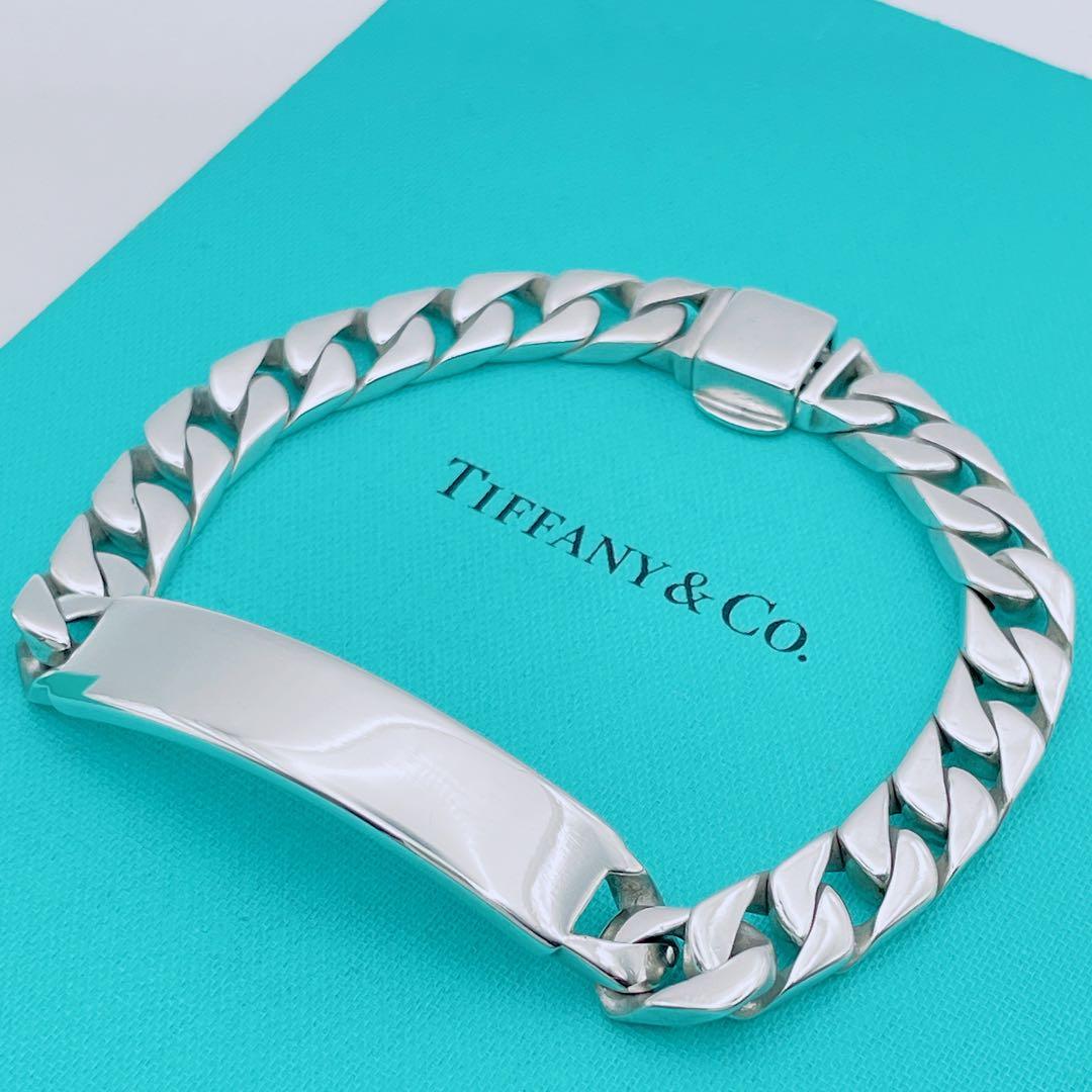 Tiffany & Co. ブレスレット　喜平　チェーン　ID プレート