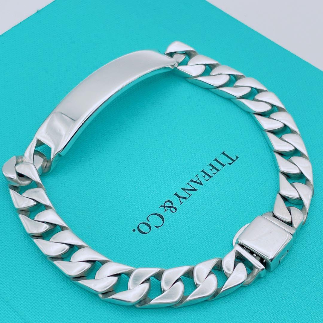 Tiffany & Co. ブレスレット　喜平　チェーン　ID プレート