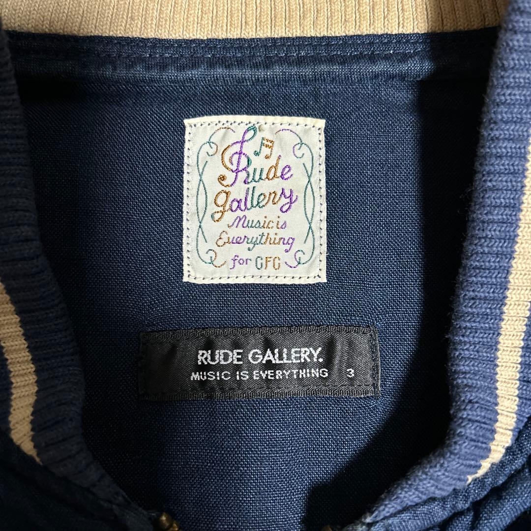 RUDE GALLERY スカジャン スーベニアジャケット リネン M