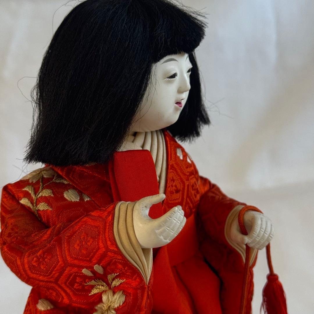 狆引き官女　雛人形　お雛様　ひな祭り