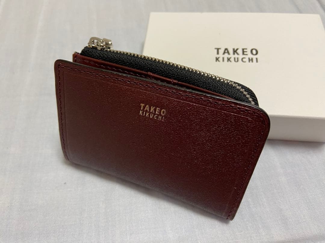 [タケオキクチ] キーケース 本革 メンズ 728613 牛革 レザー