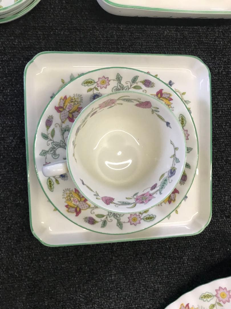 Minton 花柄食器セット 陶器製 10点
