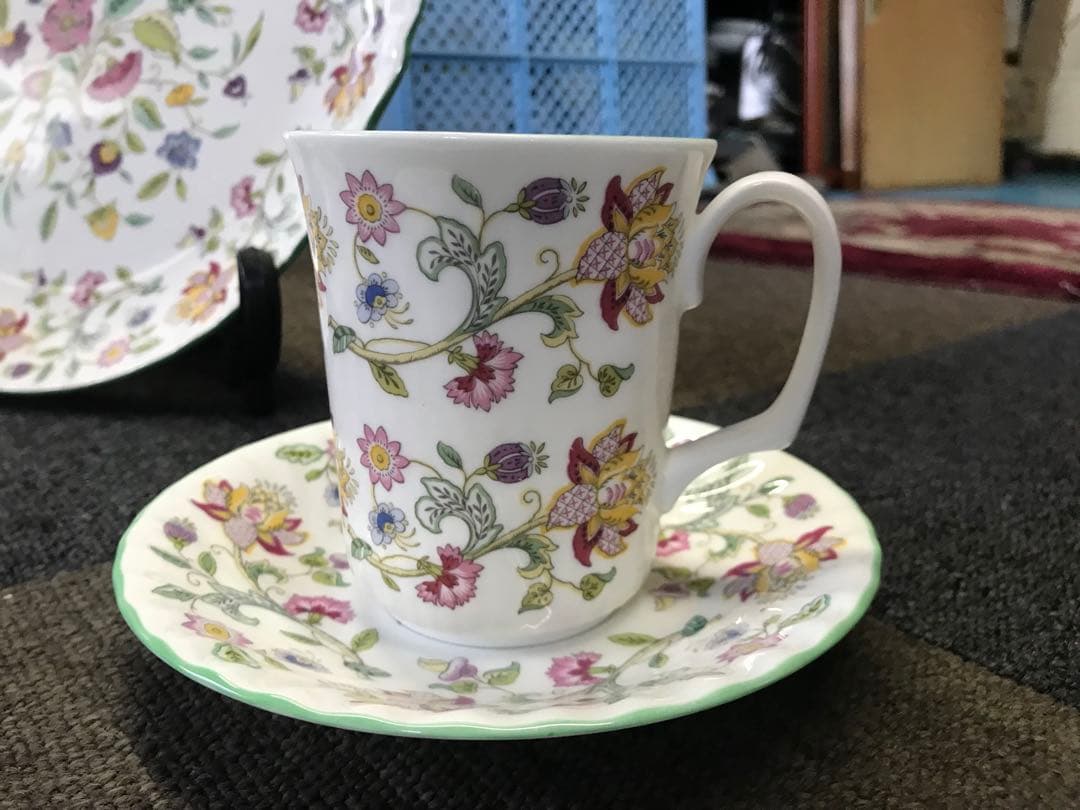 Minton 花柄食器セット 陶器製 10点