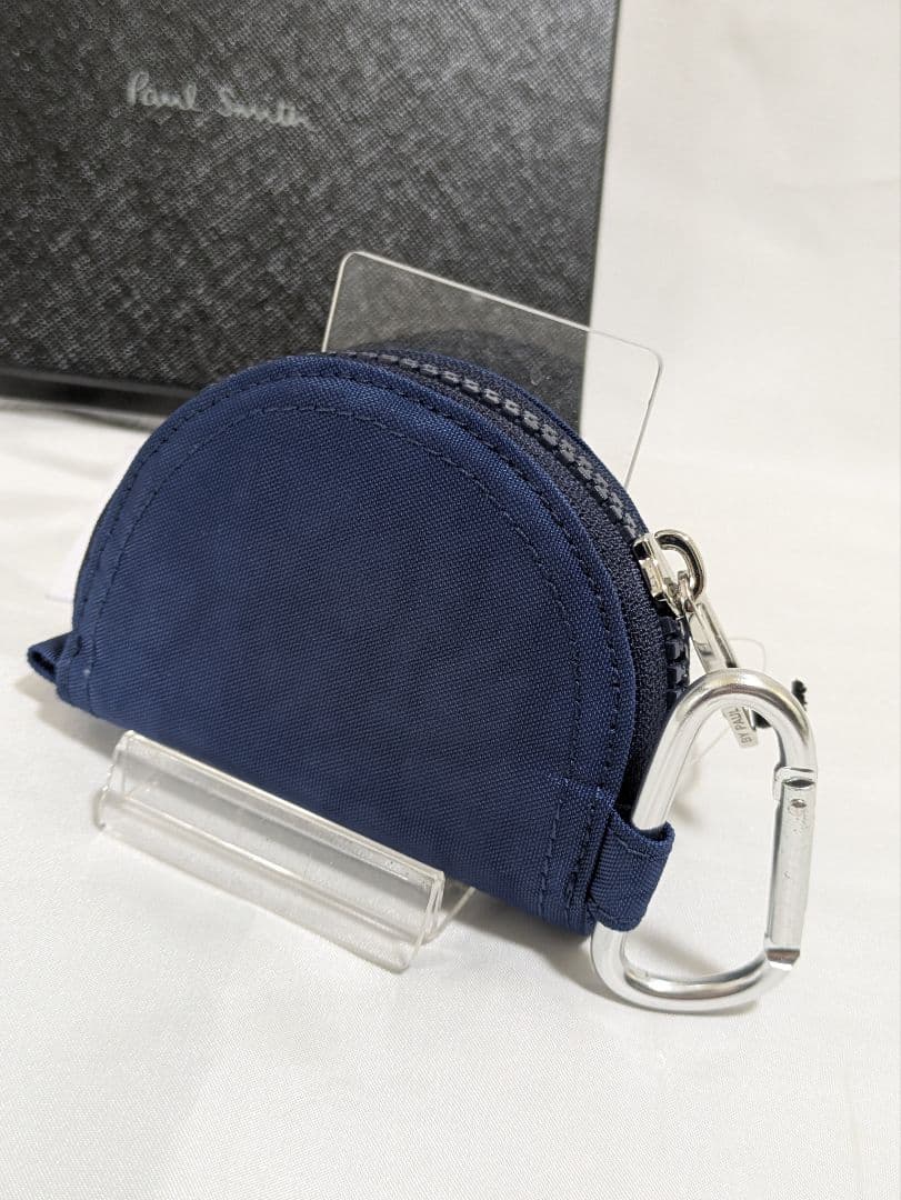 歳末処分価格【新品SALE】Paul Smith HAPPY カラナビ付ポーチ