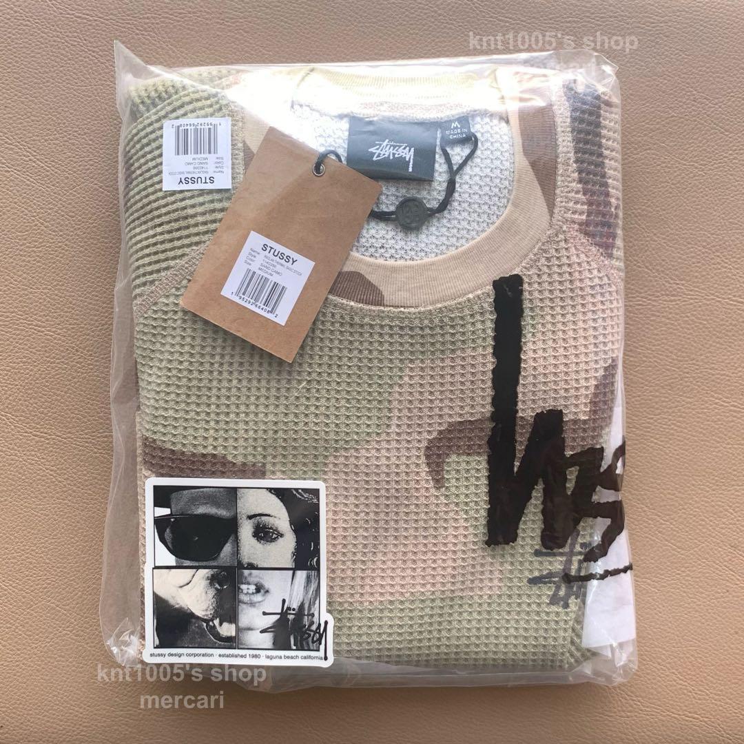 【残り1点】STUSSY サーマル ステューシー THERMAL CAMO M