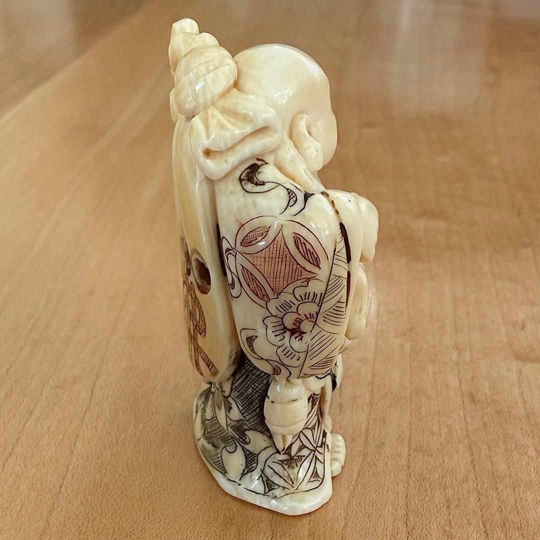 根付　布袋様