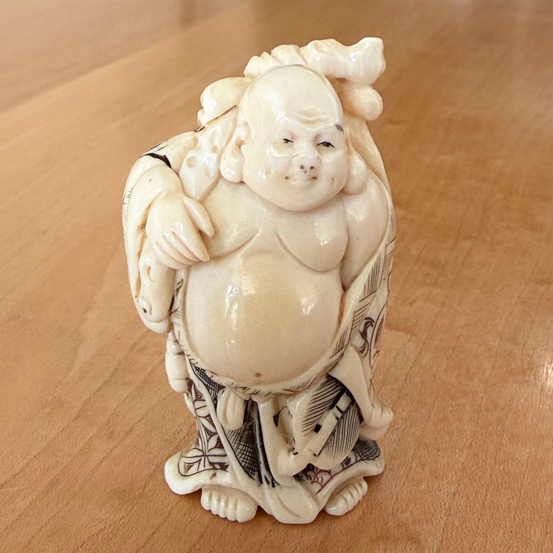 根付　布袋様