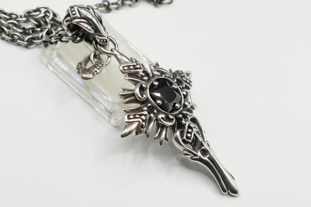 美品　the slayer　スレイヤー　アロンクロス　ネックレス　ブラック