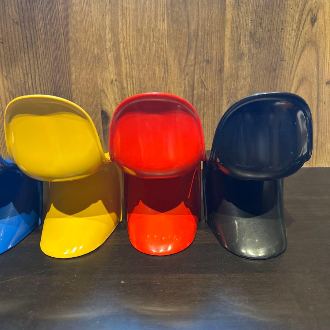 Vitra Design Museum ミニチュア パントンチェア　5脚セット