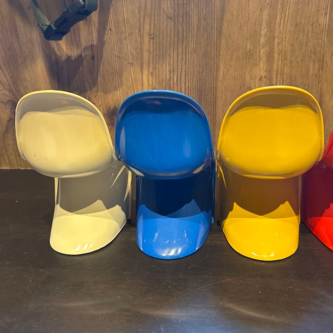 Vitra Design Museum ミニチュア パントンチェア　5脚セット