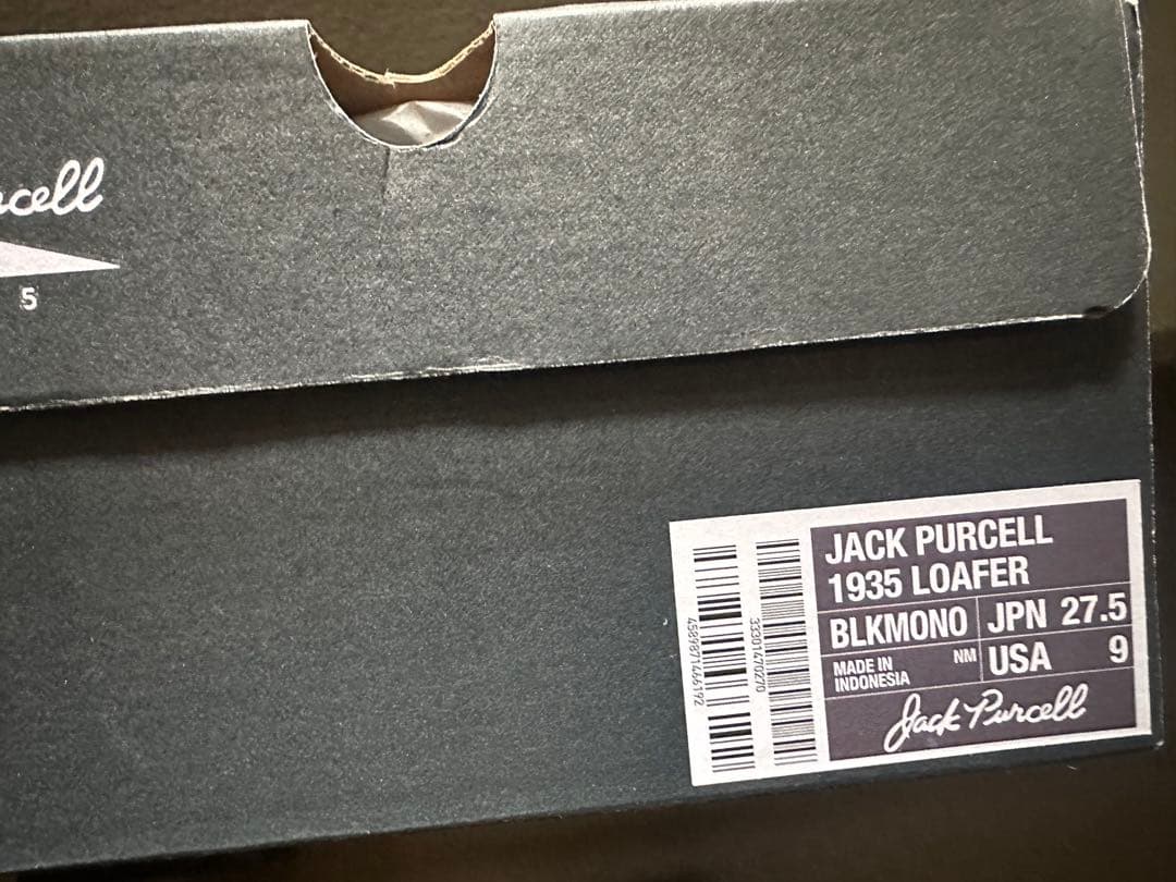靴 Converse Jack Purcell 1935 Loafer 27.5