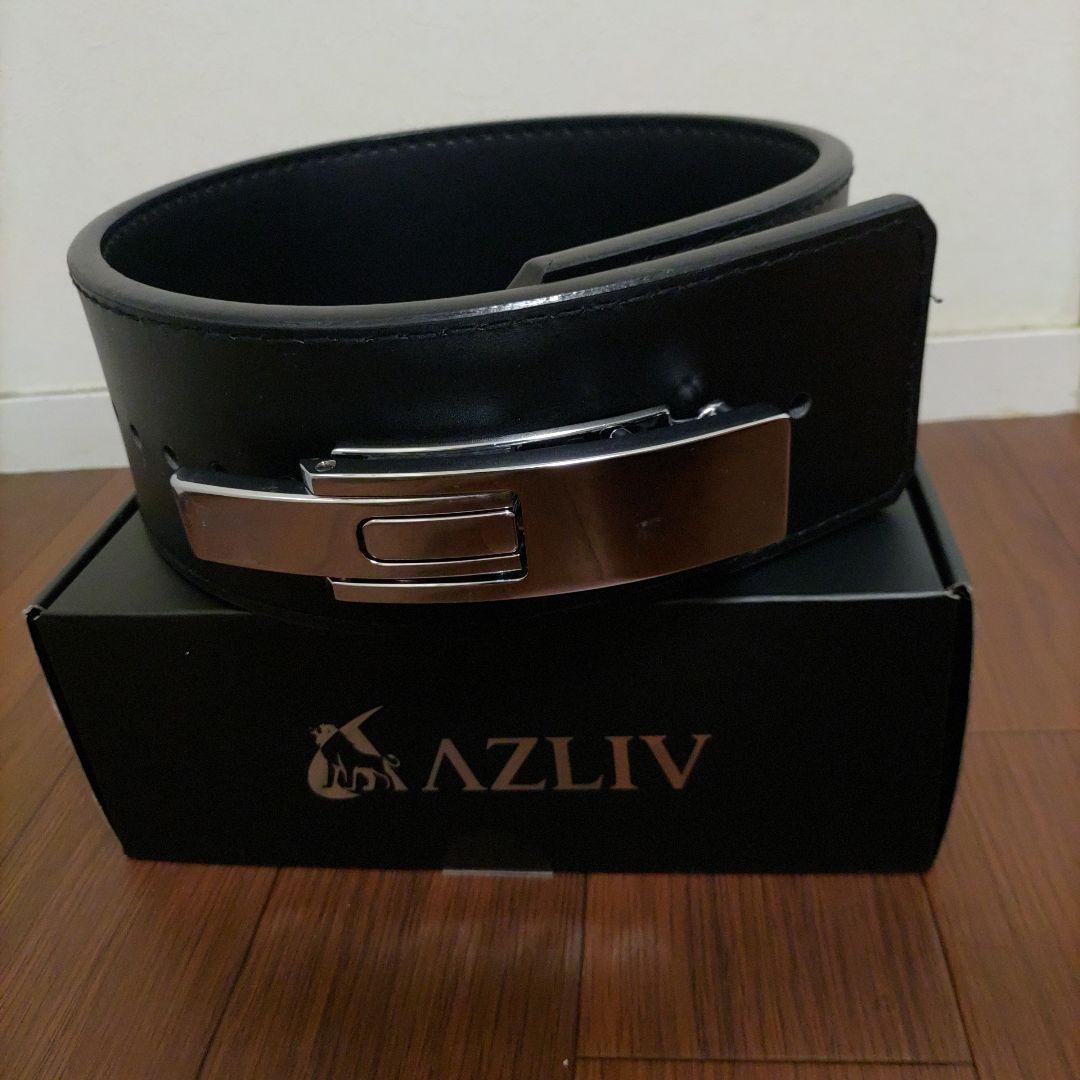 AZLIV トレーニングベルト 黒 Mサイズ