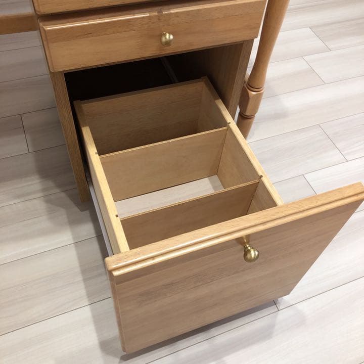 デスク 椅子 袖机 3点セット ※ご購入前にコメントお願いします。