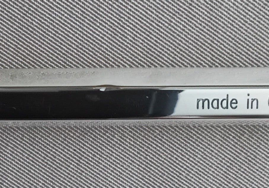 ドイツ製　高級 六角 シャープペン 0.7mm スターリングシルバー　難あり