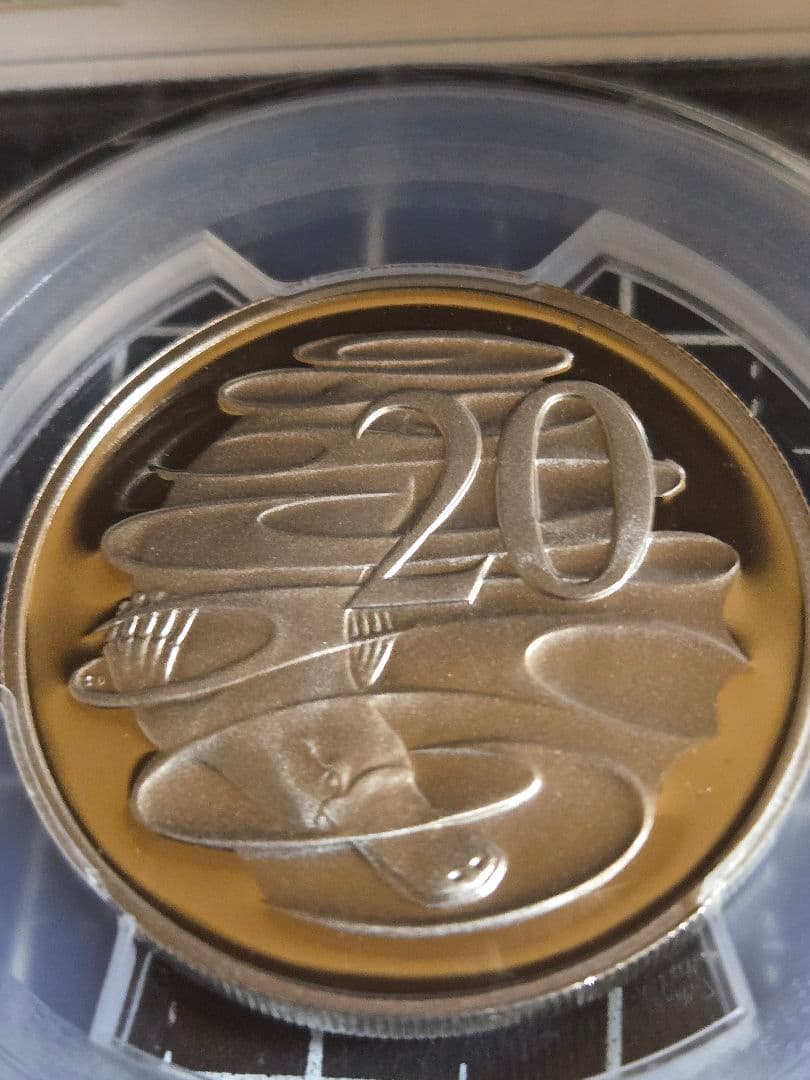 1996年 オーストラリア 20セント 硬貨 PCGS PR69 DCAM