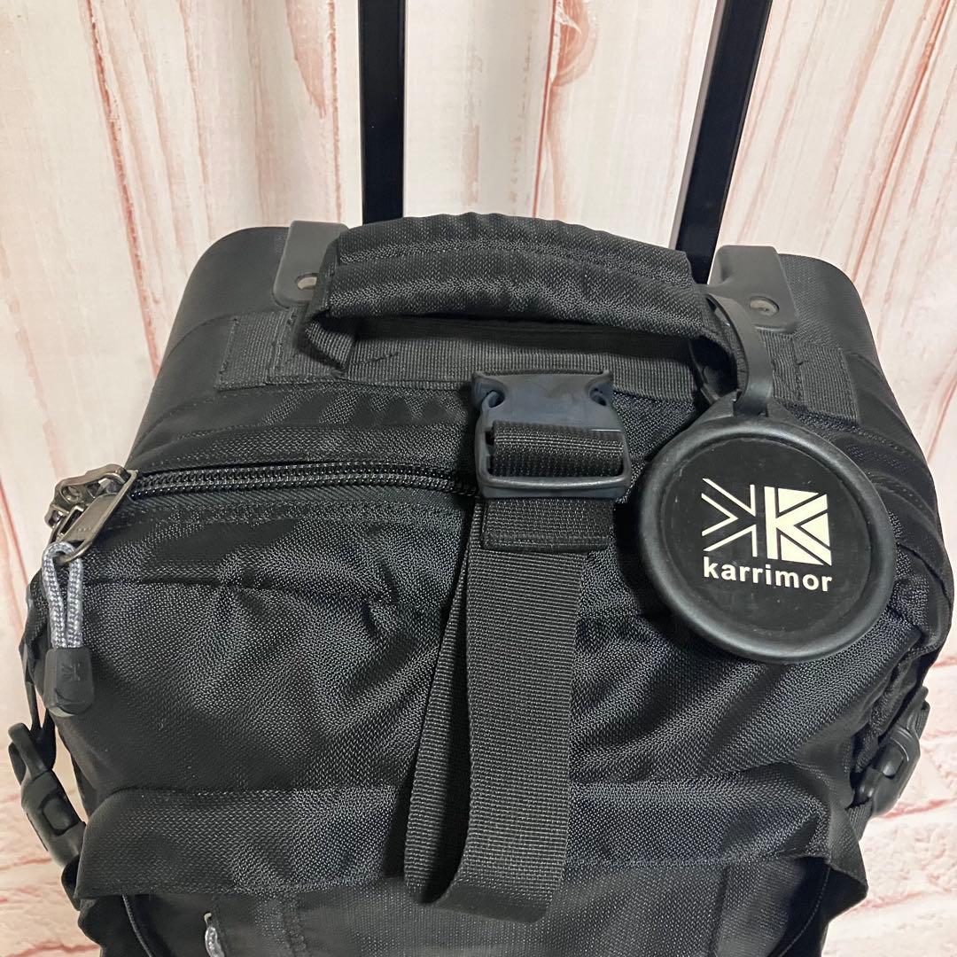 希少！KARRIMOR キャリーケース バックパック 3WAY ブラック レア品