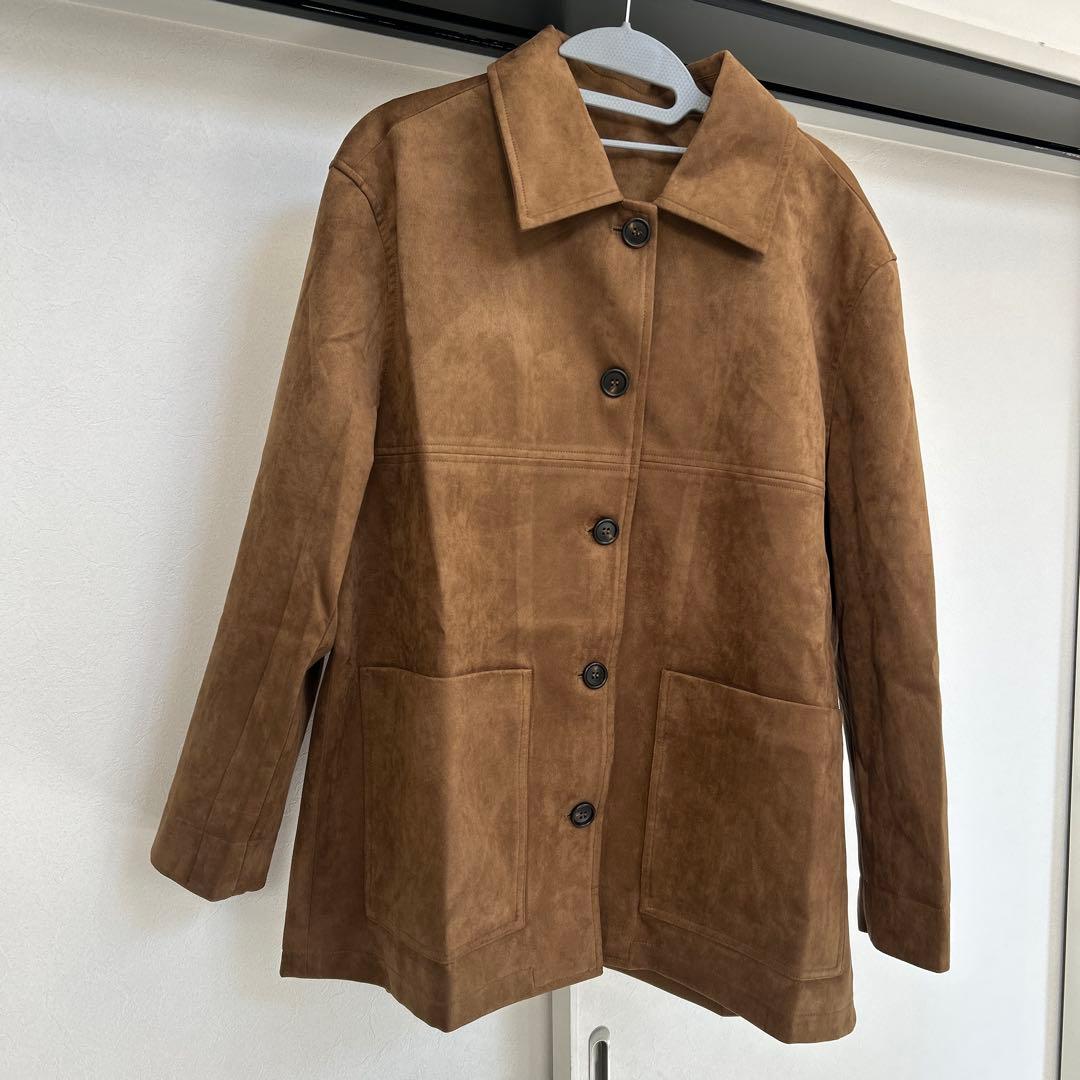 ジャケット・アウター A subjjject Suede Touch Box Jacket